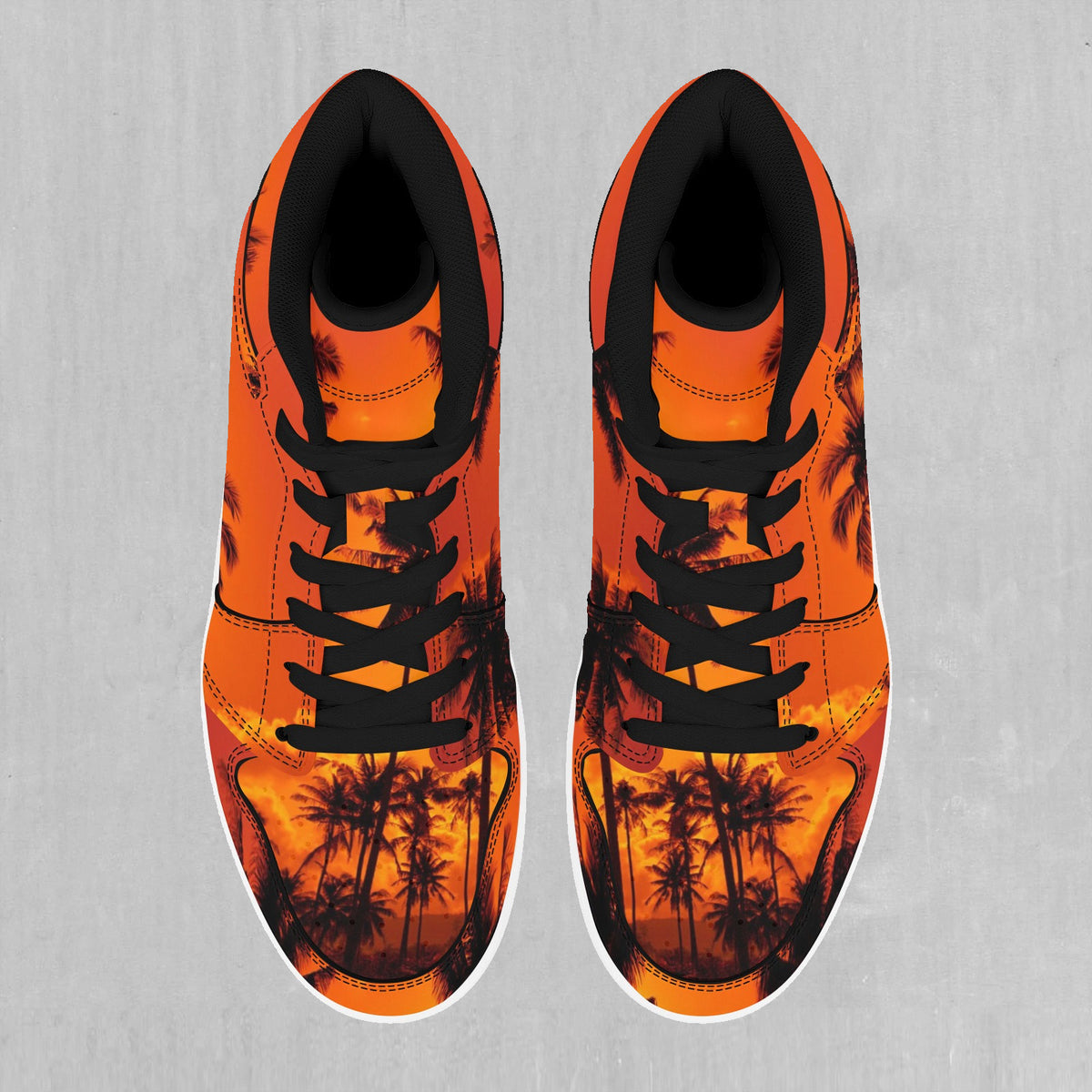 Lush Sunset High Top Sneakers