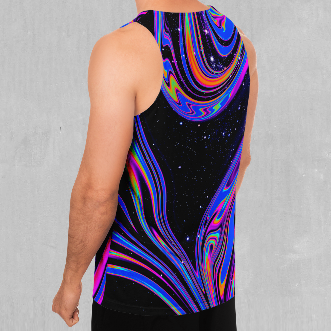 Chromatic Cosmos Men's Tank Top
