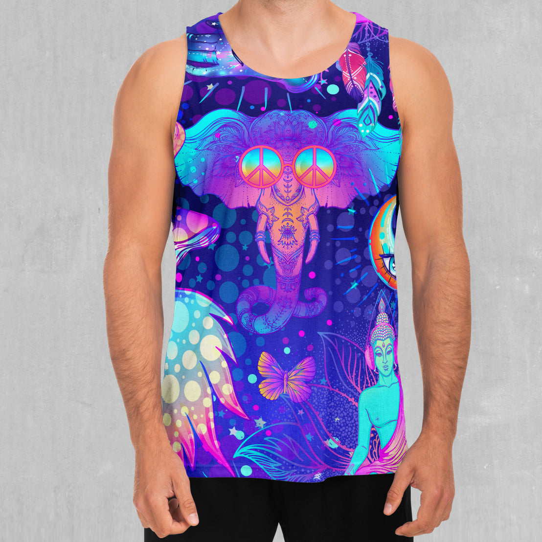 Psycho Luminescence Men's Tank Top