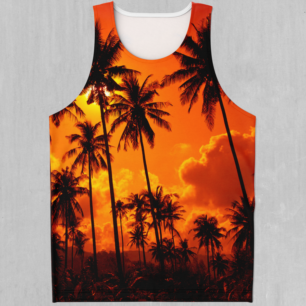 Lush Sunset Men's Tank Top