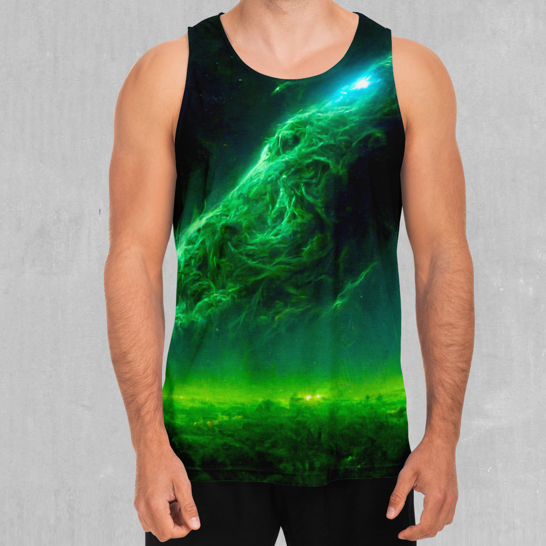 Electrified Nebula Men's Tank Top
