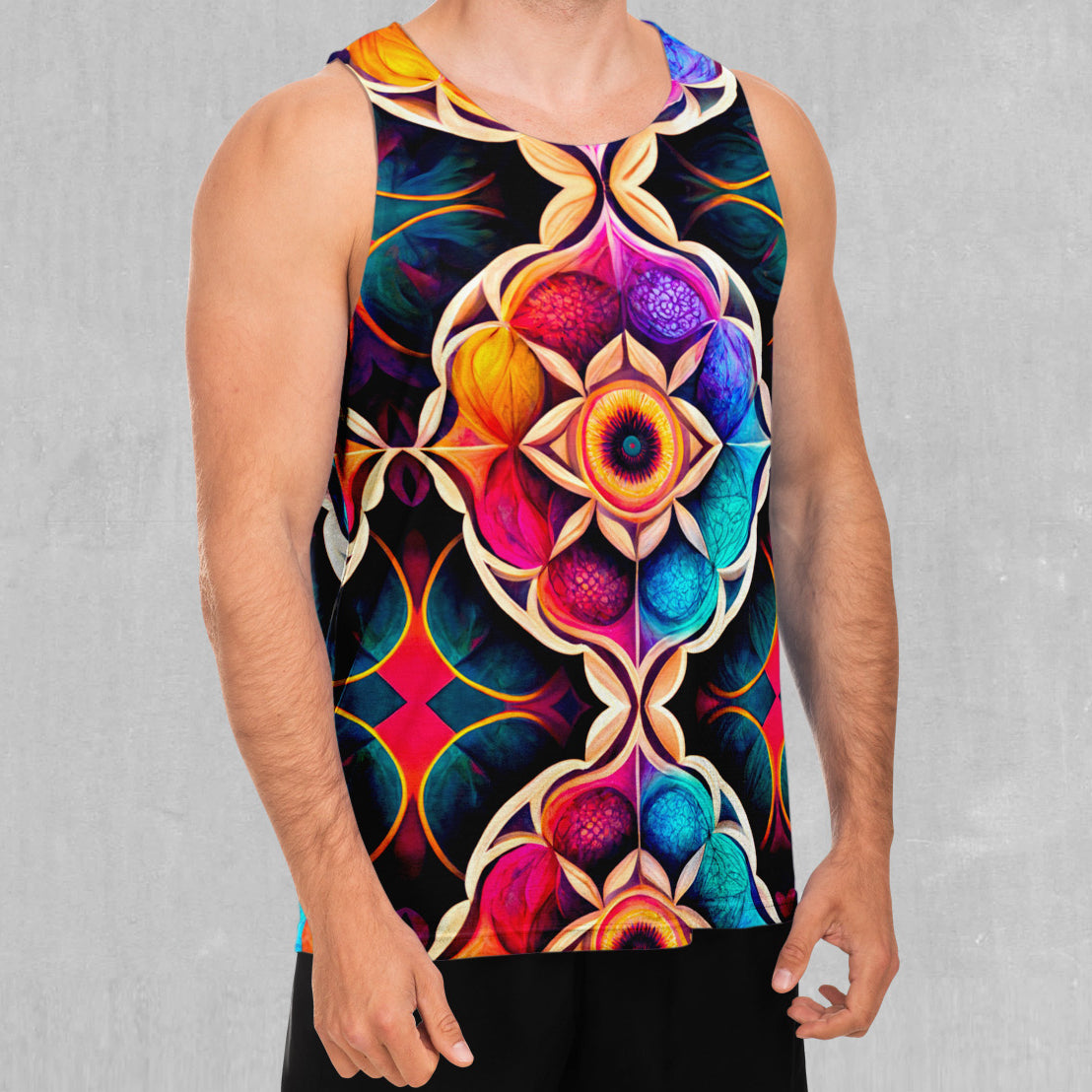 Blossoming Spectrum Men's Tank Top