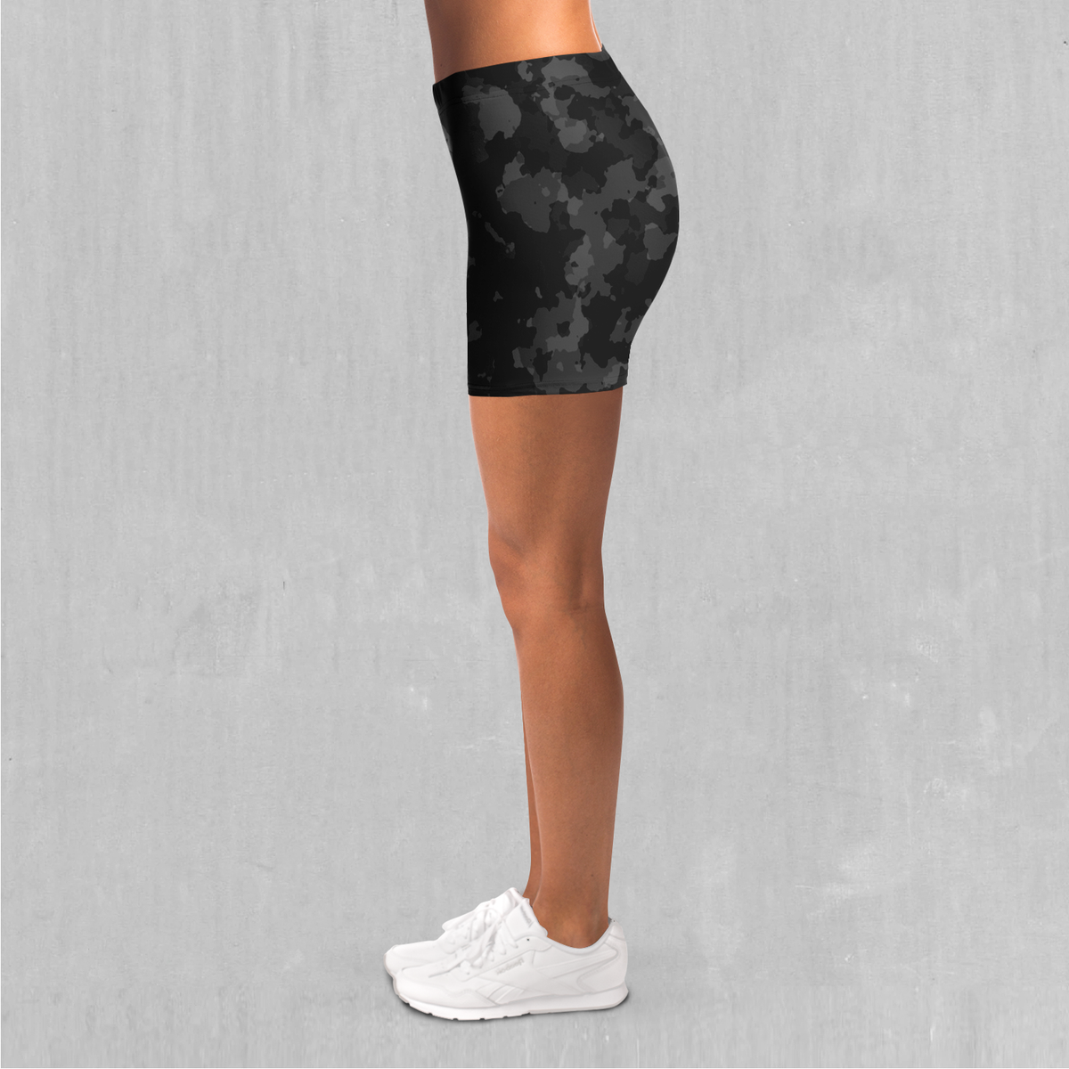 Midnight Camo Yoga Shorts