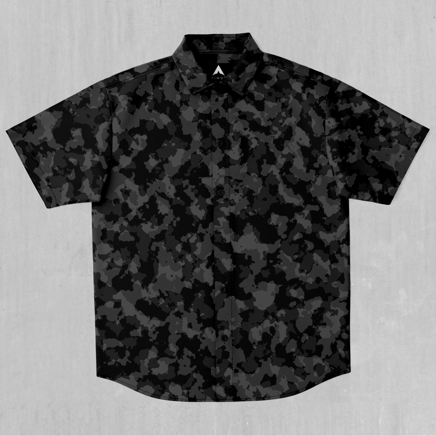 Midnight Camo Button Down Shirt