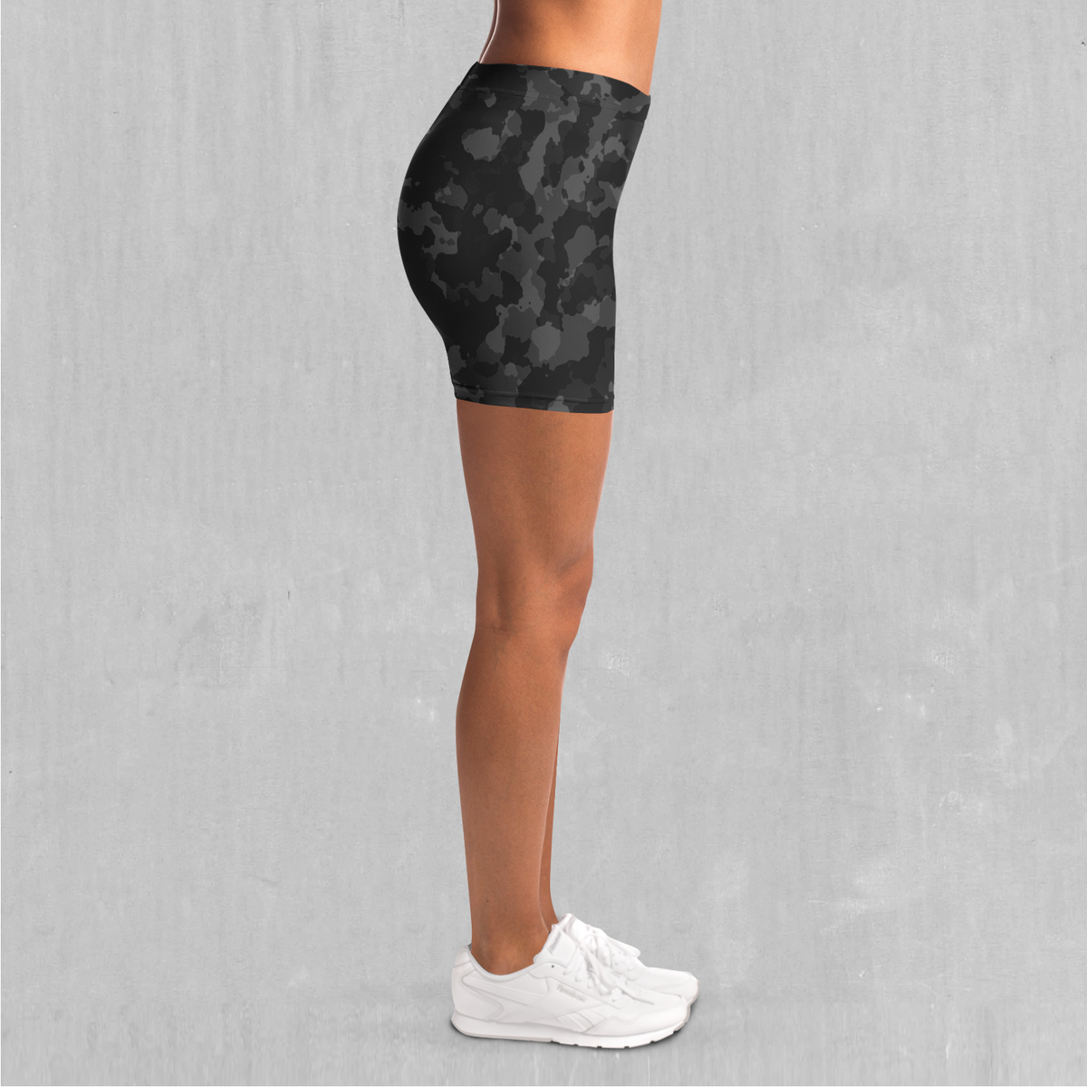 Midnight Camo Yoga Shorts