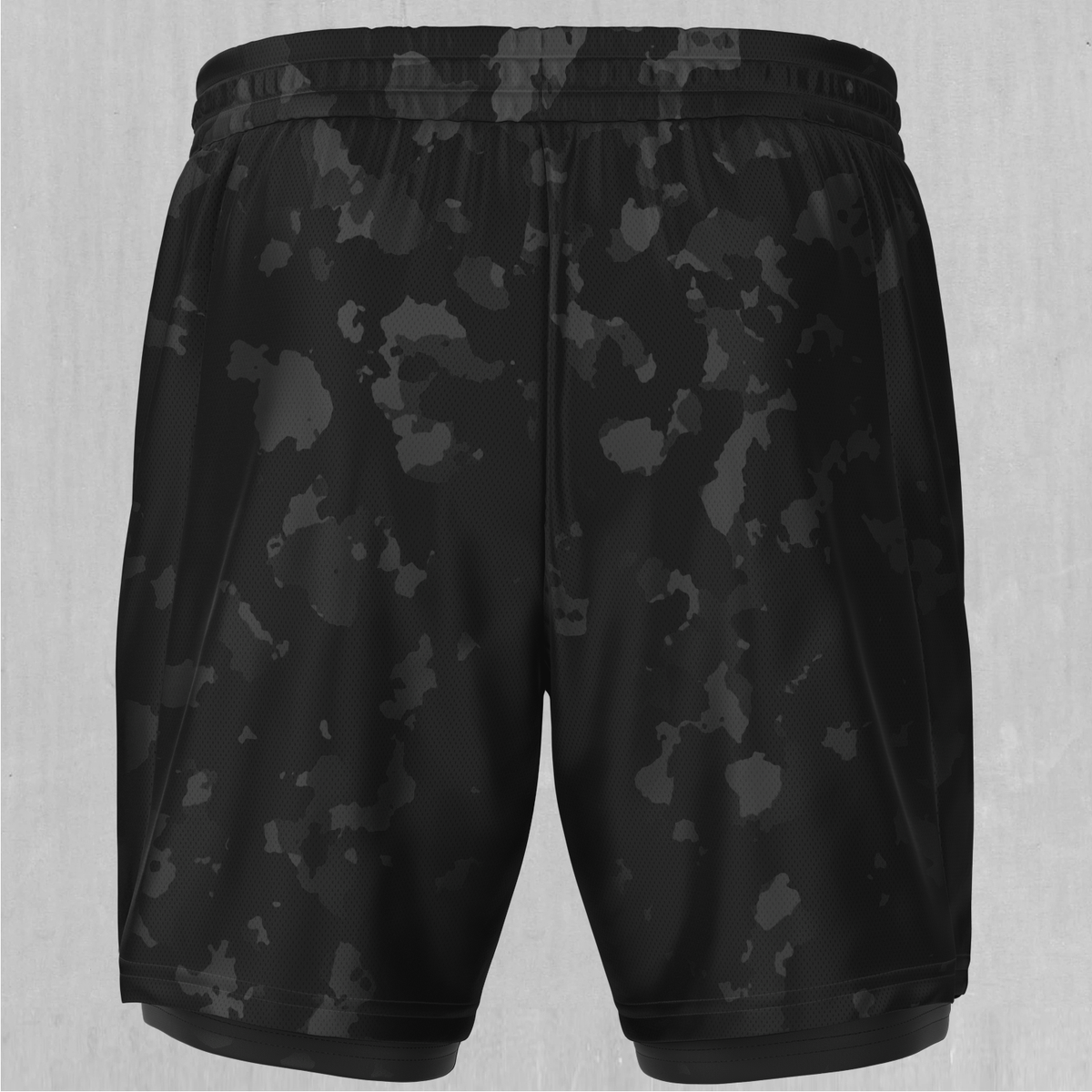 Midnight Camo Men's 2 in 1 Shorts