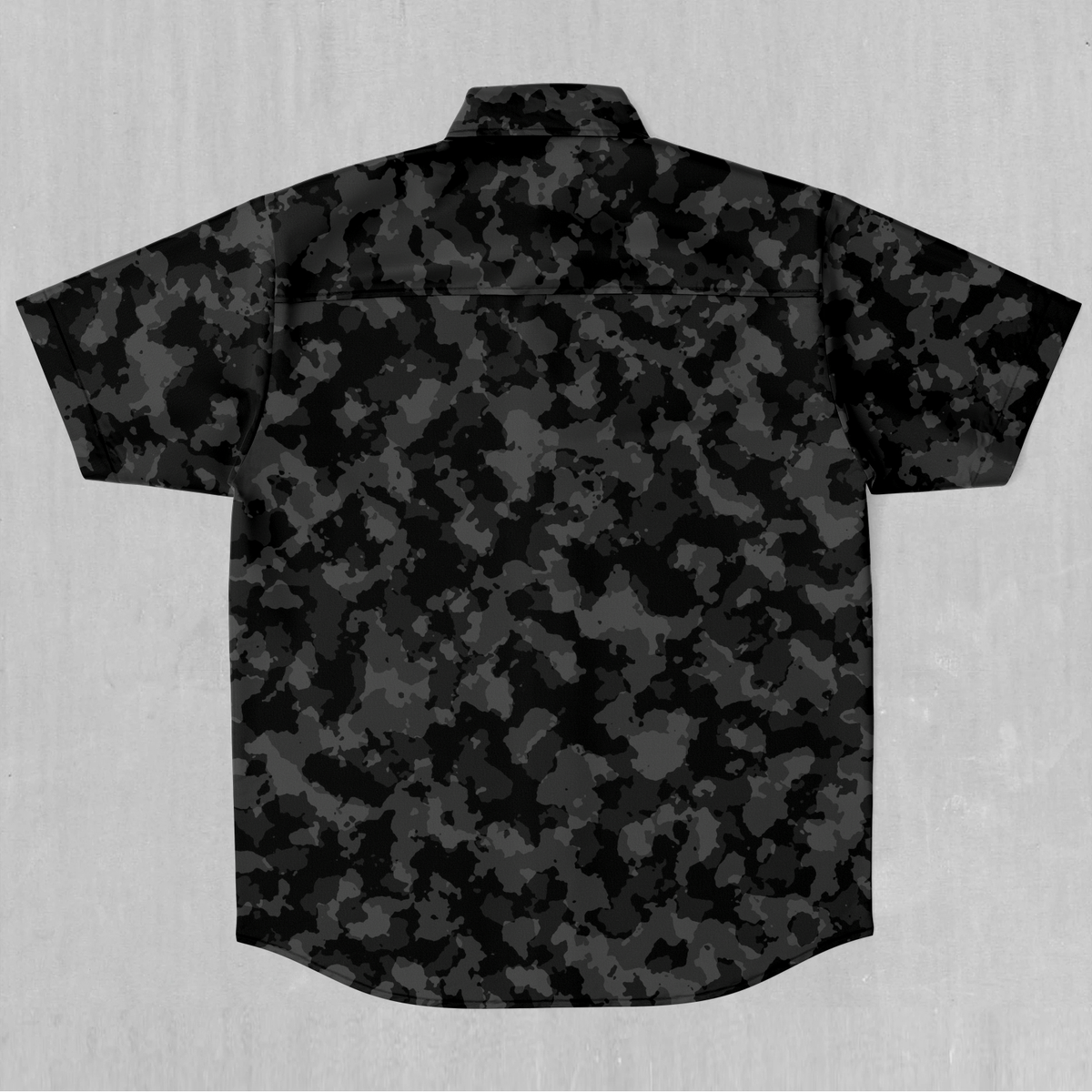 Midnight Camo Button Down Shirt