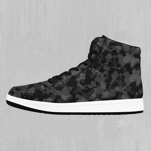 Midnight Camo High Top Sneakers