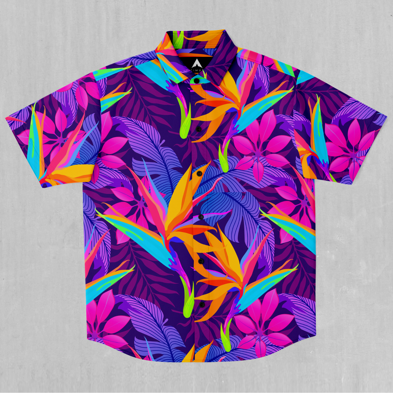 Neon Jungle Button Down Shirt