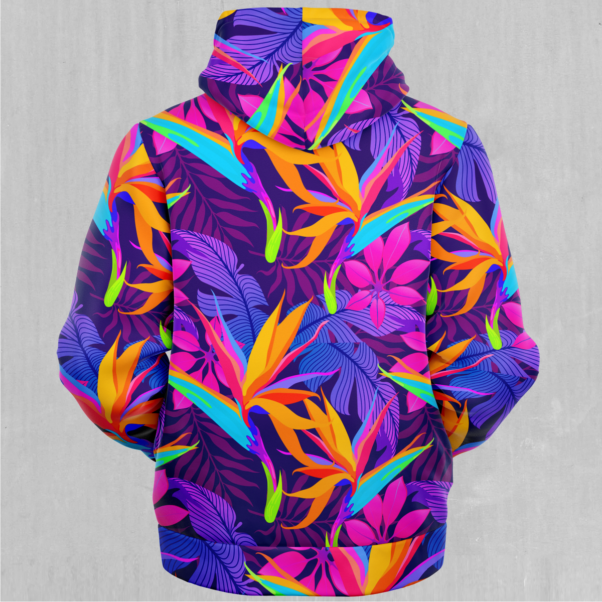 Neon Jungle Sherpa Hoodie