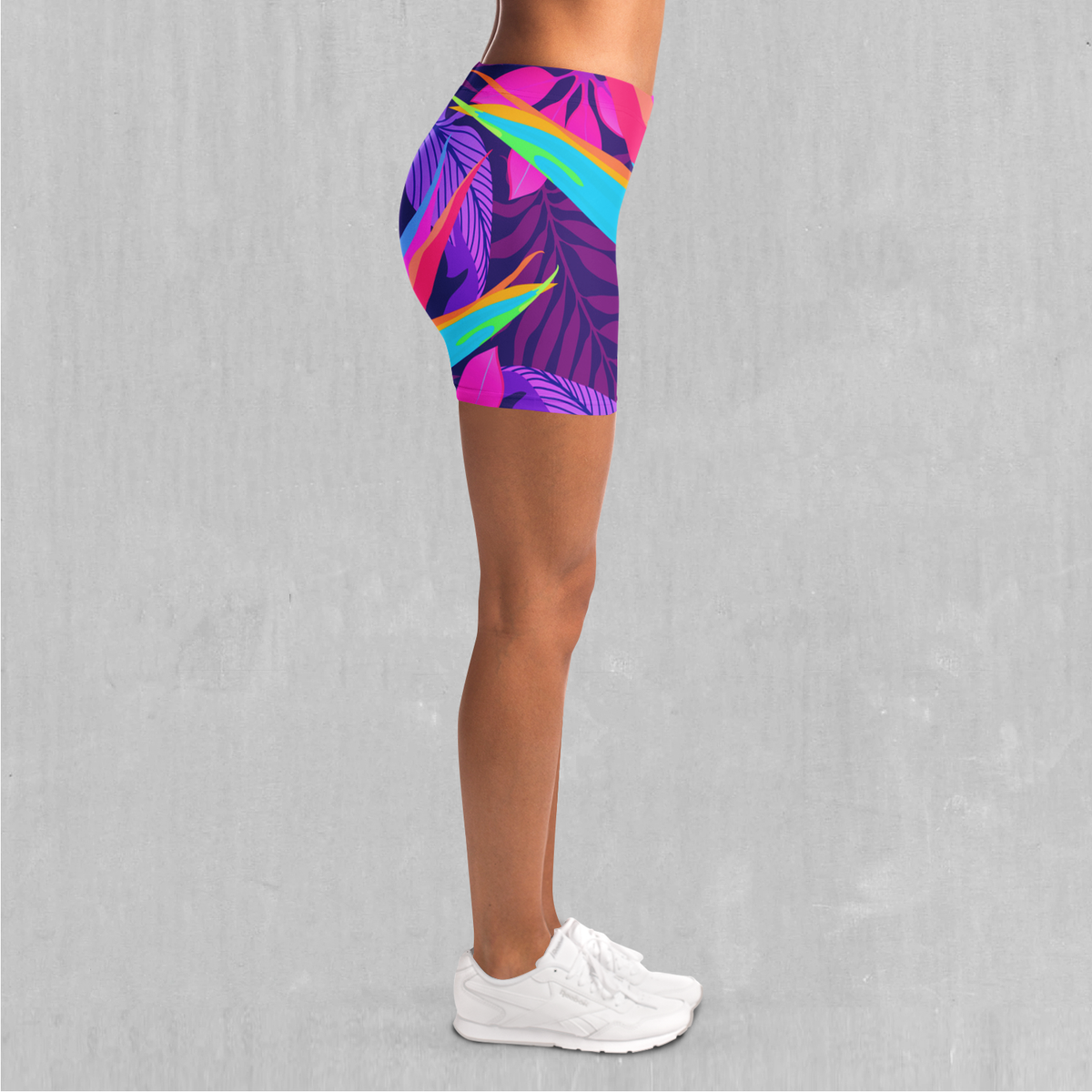 Neon Jungle Yoga Shorts