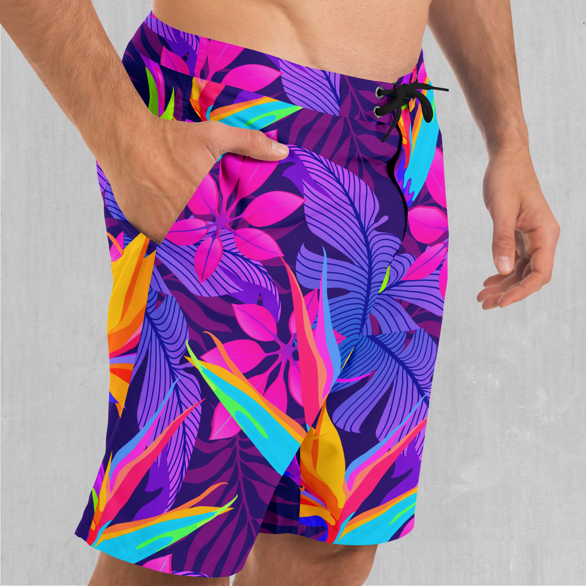 Neon Jungle Board Shorts