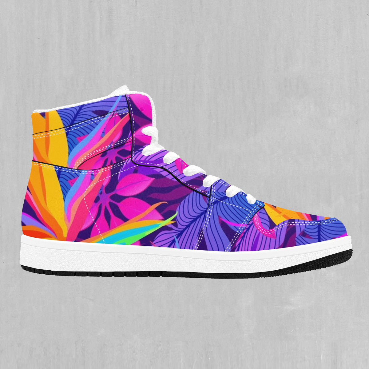 Neon Jungle High Top Sneakers