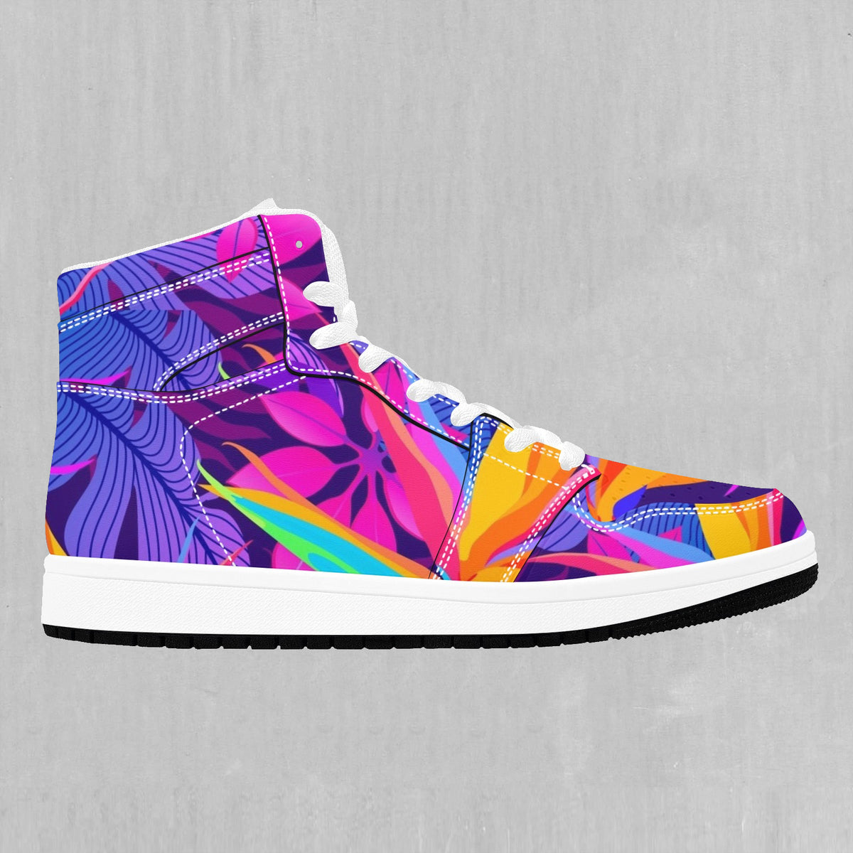 Neon Jungle High Top Sneakers