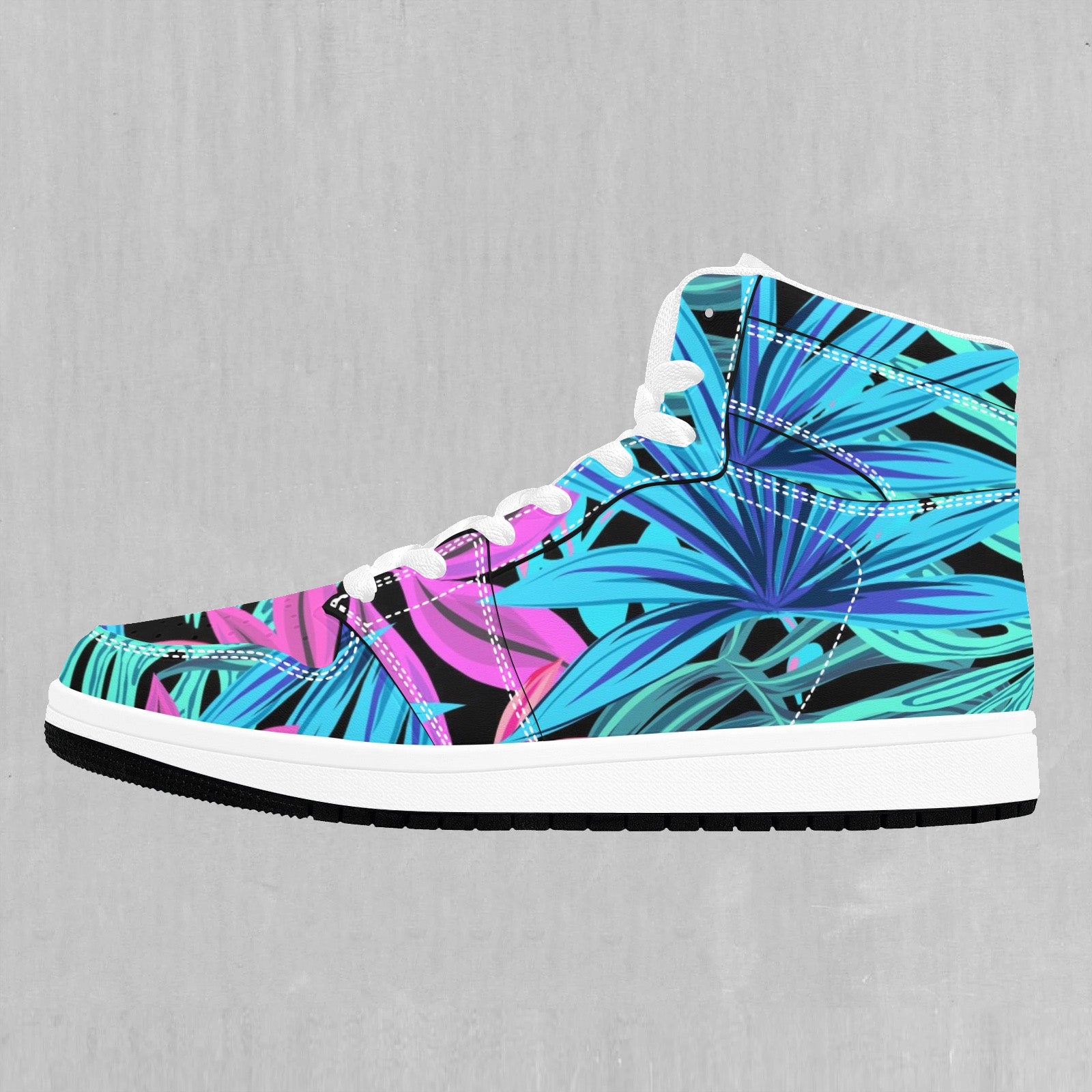 Neon Lush High Top Sneakers