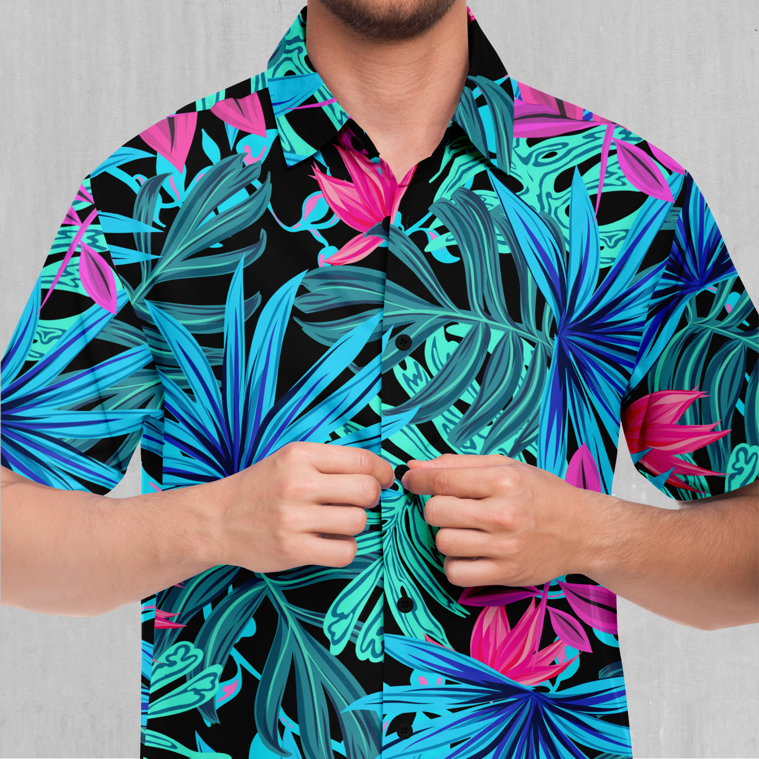 neon colored dress shirts Blue with Neon Green Shirts
