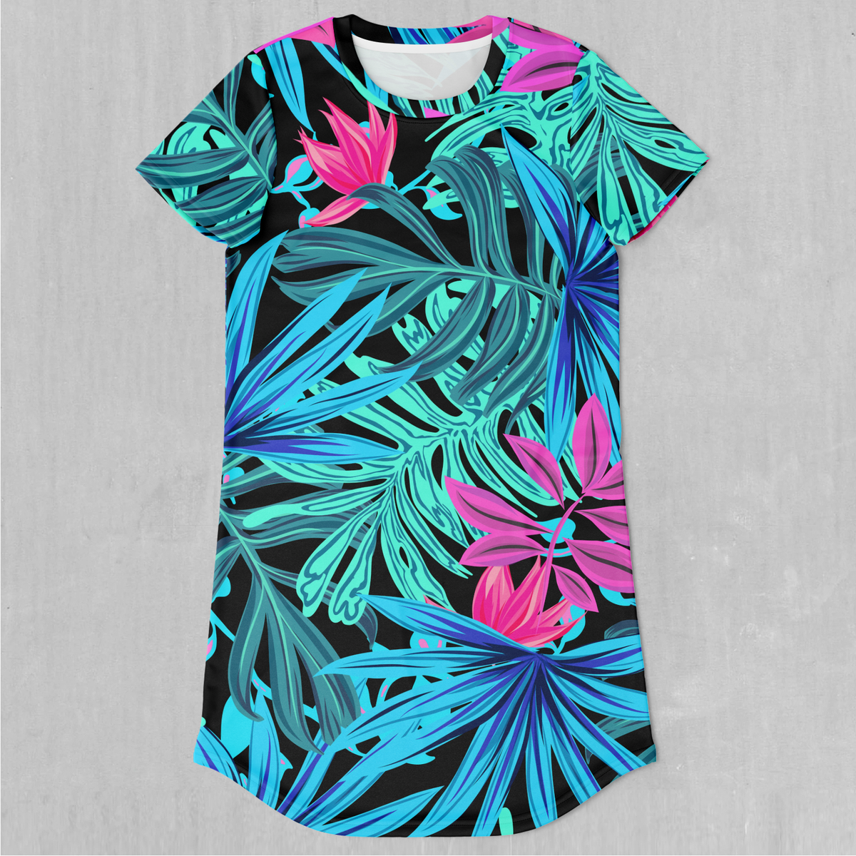 Neon Lush T-Shirt Dress