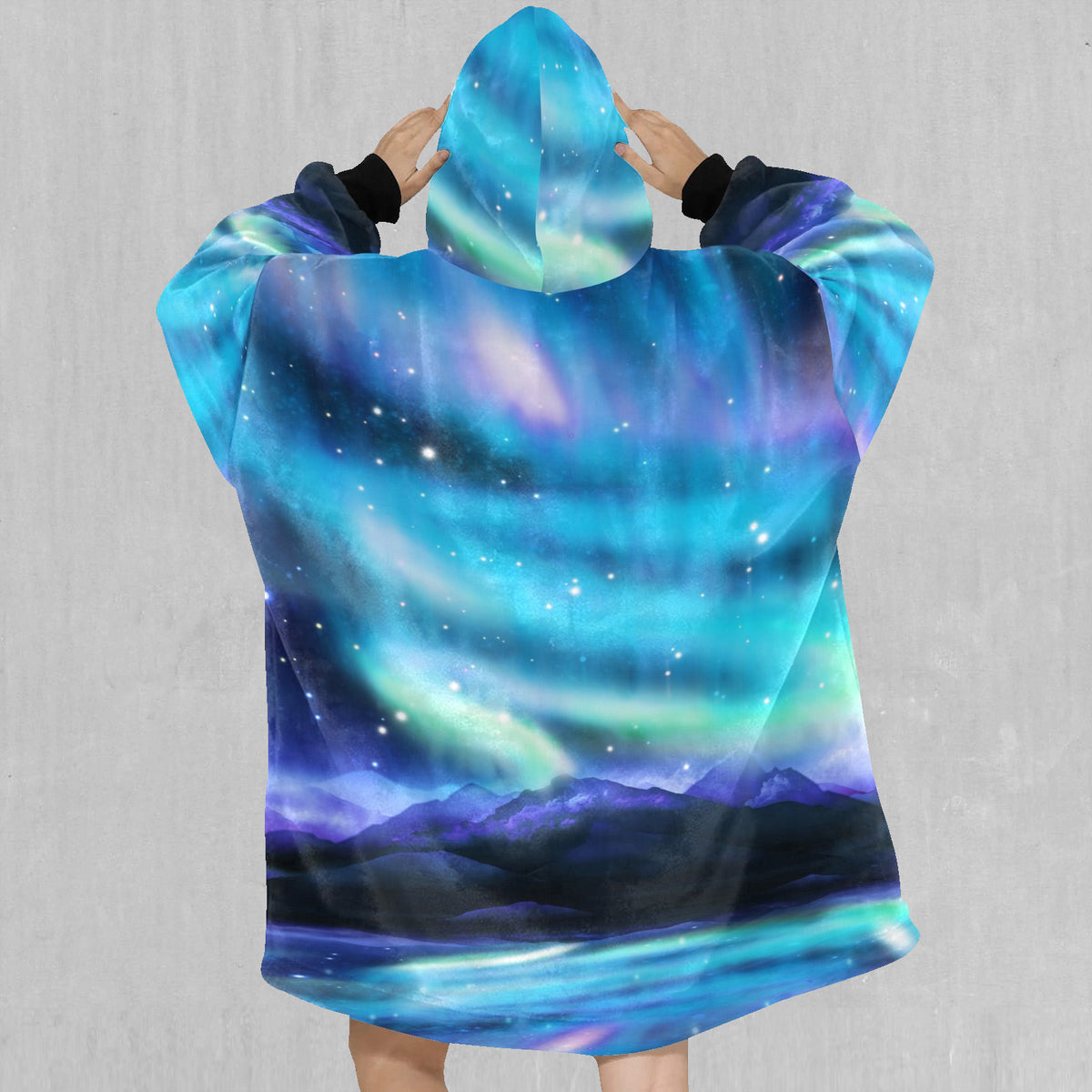 Northern Lights Blanket Hoodie
