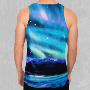 Northern Lights Men's Tank Top - Azimuth Clothing