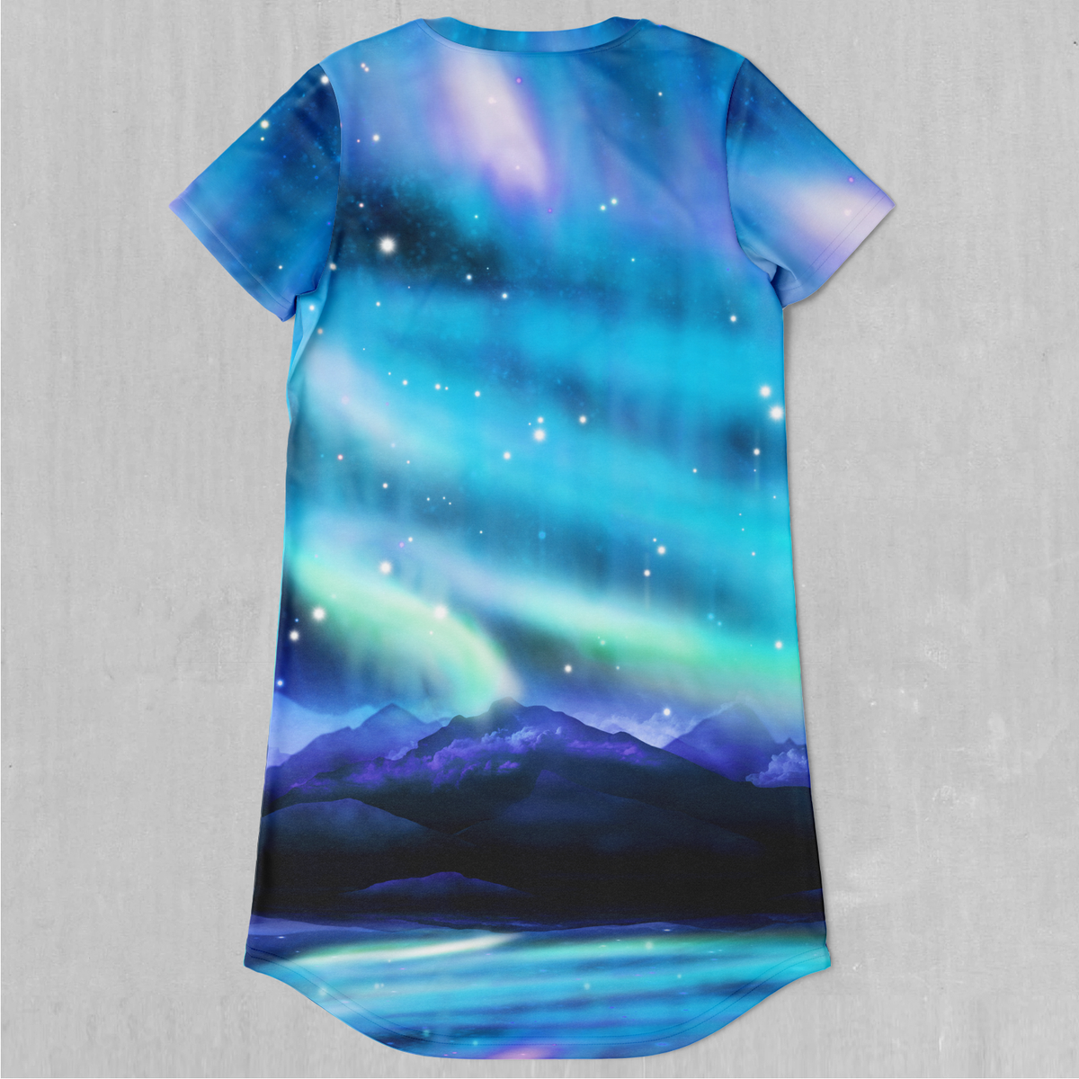 Northern Lights T-Shirt Dress