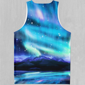 Northern Lights Men's Tank Top - Azimuth Clothing