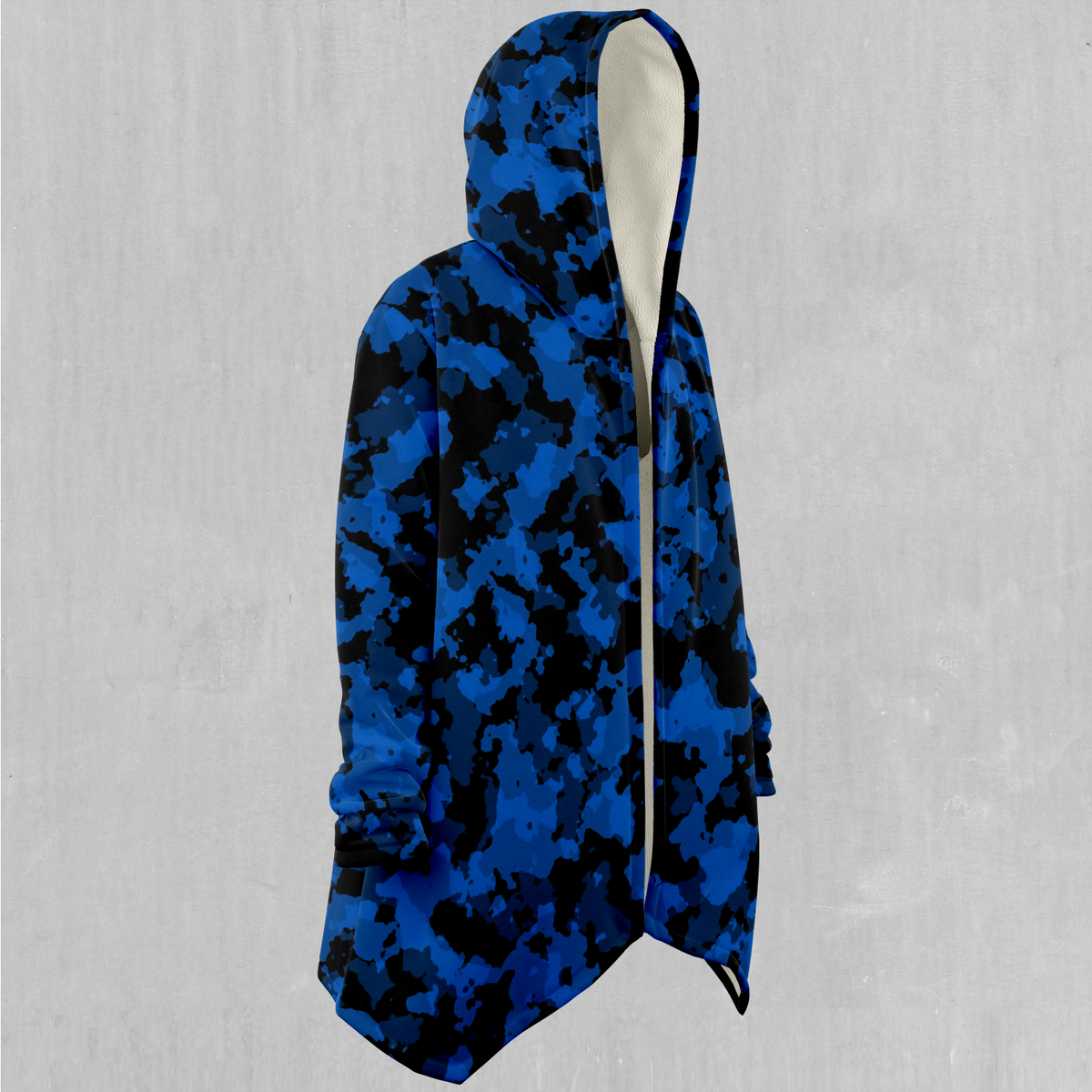 Oceania Blue Camo Cloak