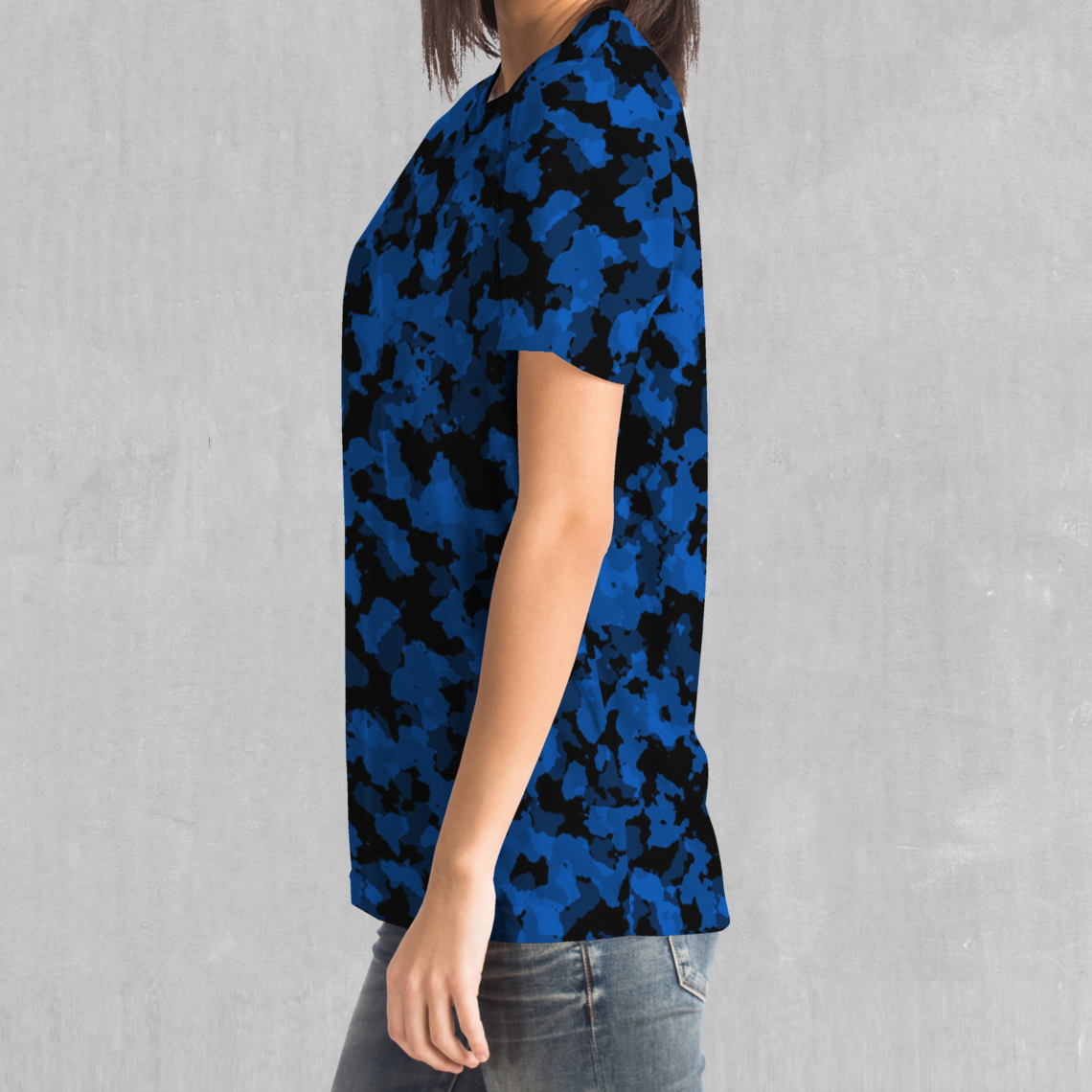 Oceania Blue Camo Tee