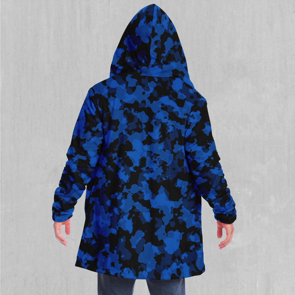 Oceania Blue Camo Cloak