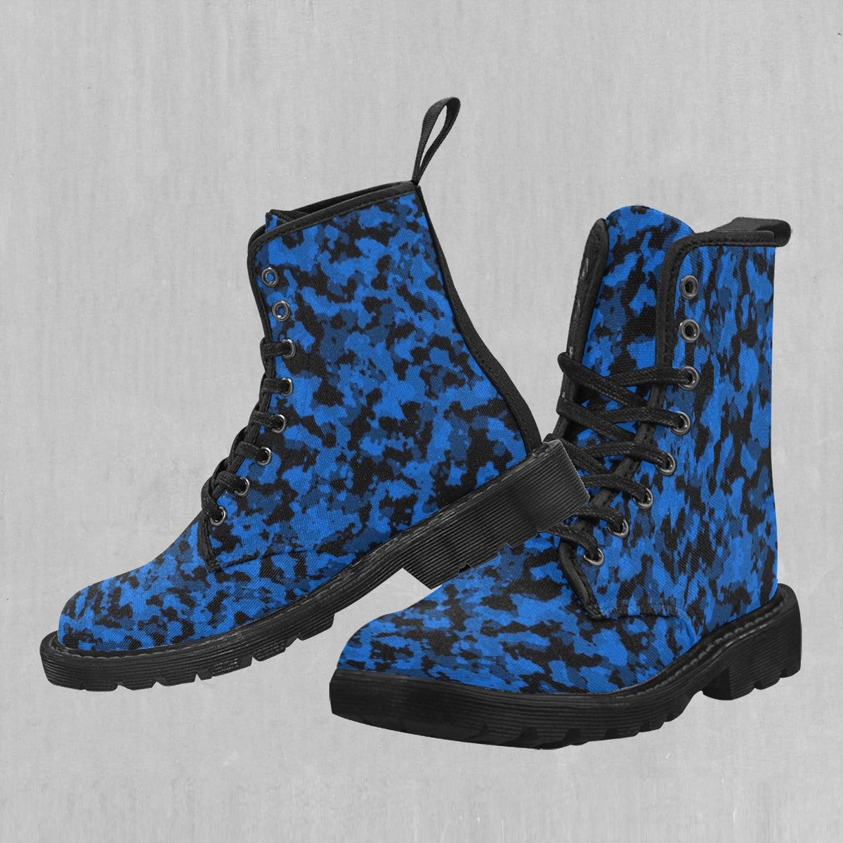 Oceania Blue Camo Women's Boots