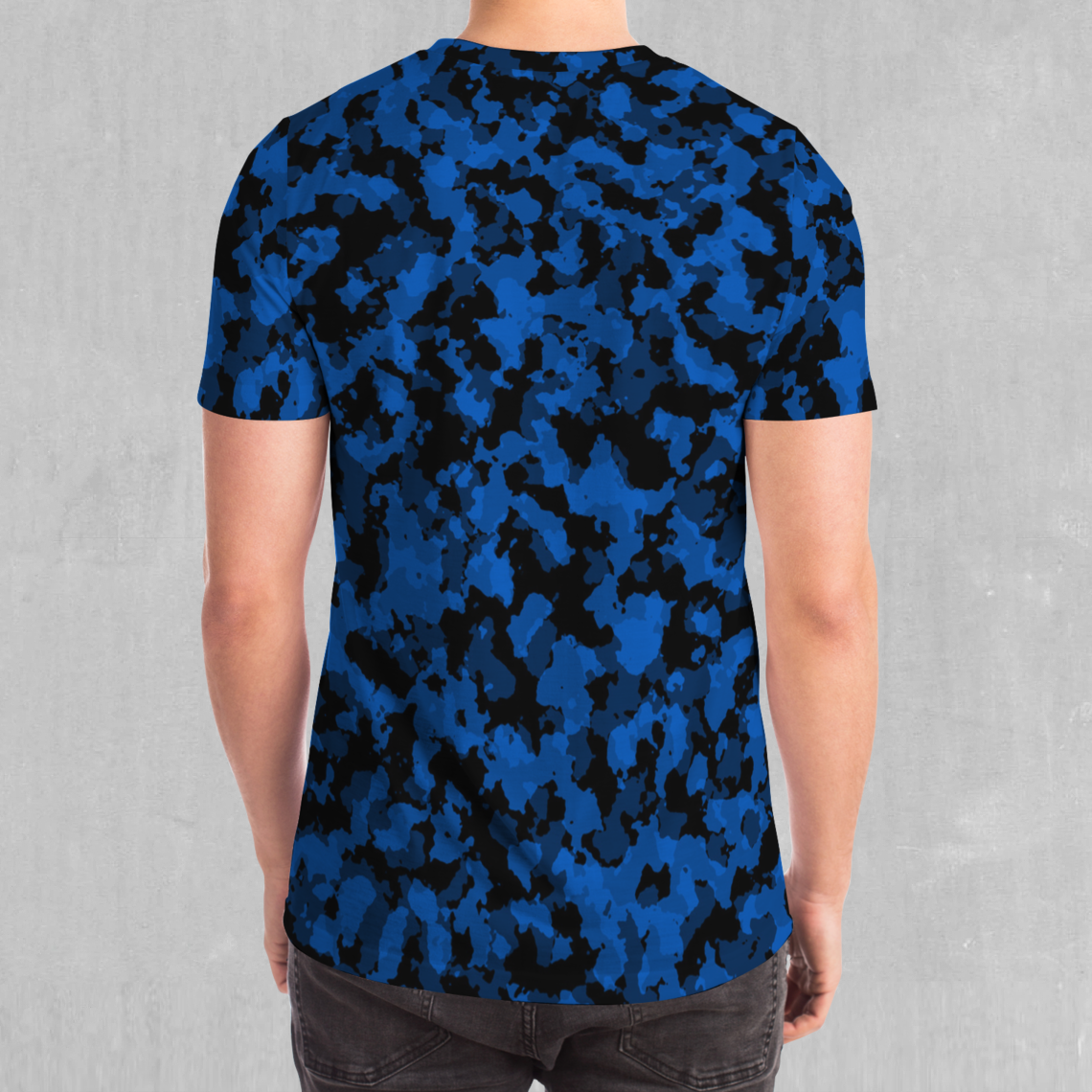 Oceania Blue Camo Tee