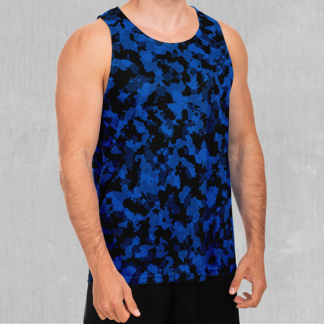 Oceania Blue Camo Men's Tank Top