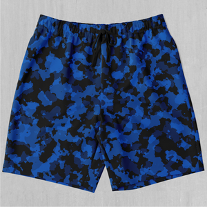 Oceania Blue Camo Shorts