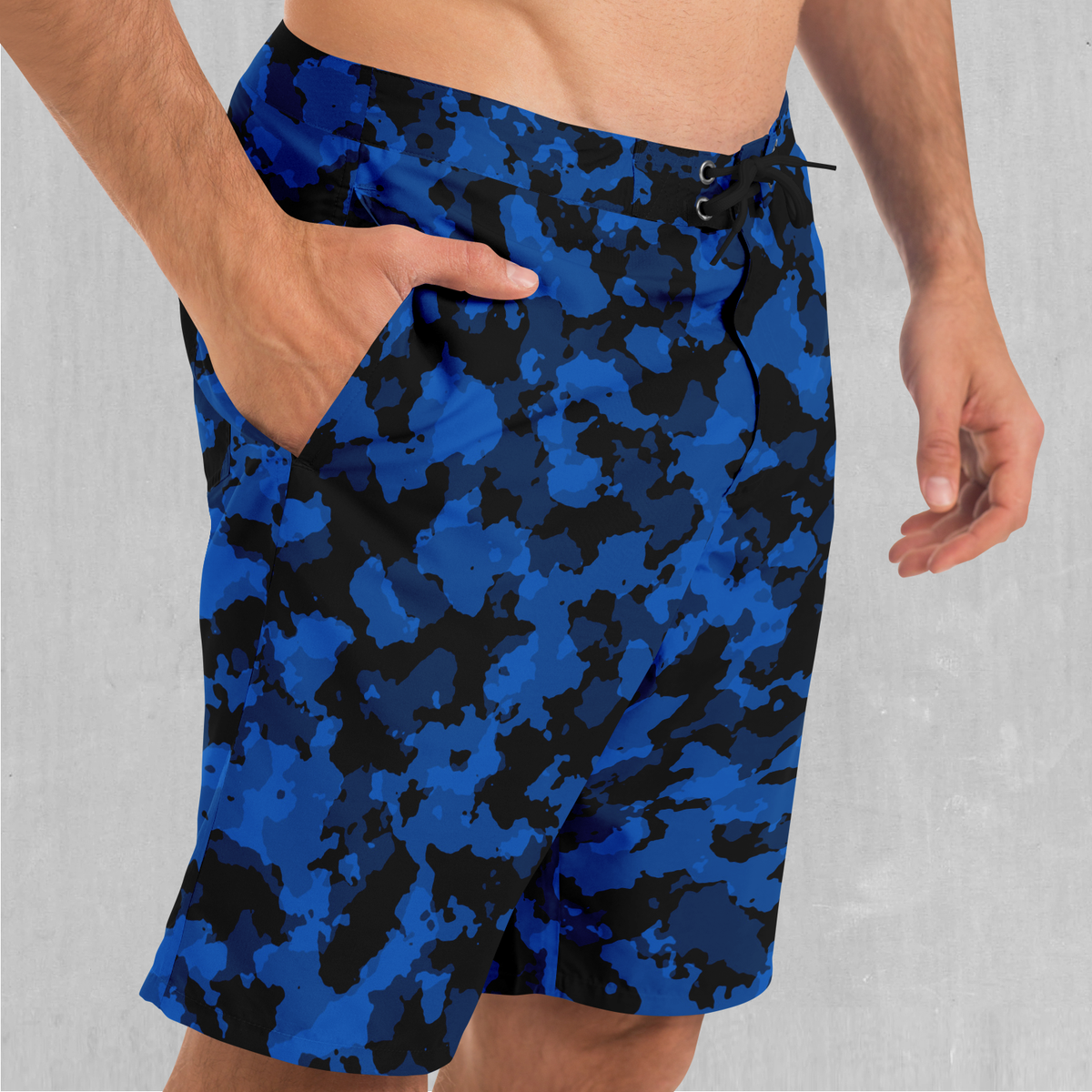 Oceania Blue Camo Board Shorts