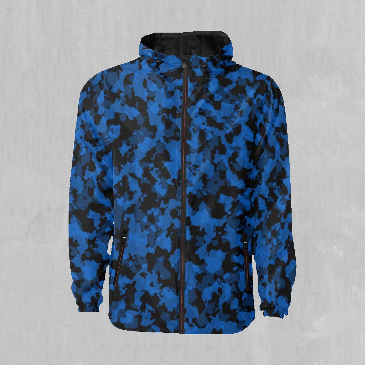Oceania Blue Camo Windbreaker