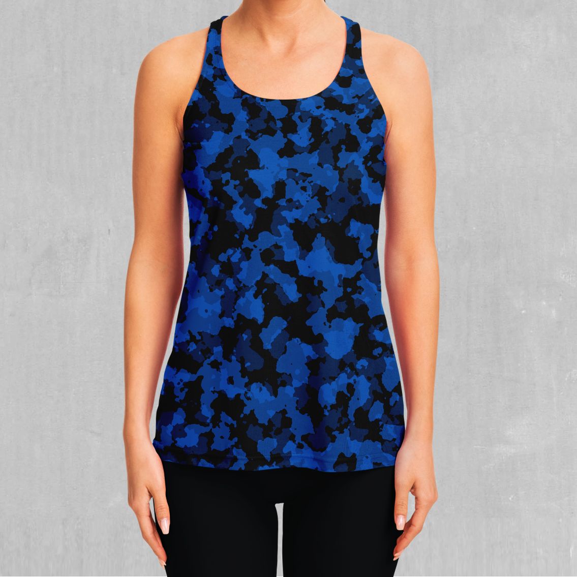 Oceania Blue Camo Women's Tank Top