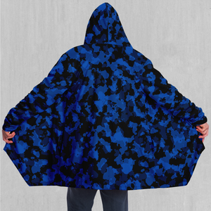 Oceania Blue Camo Cloak