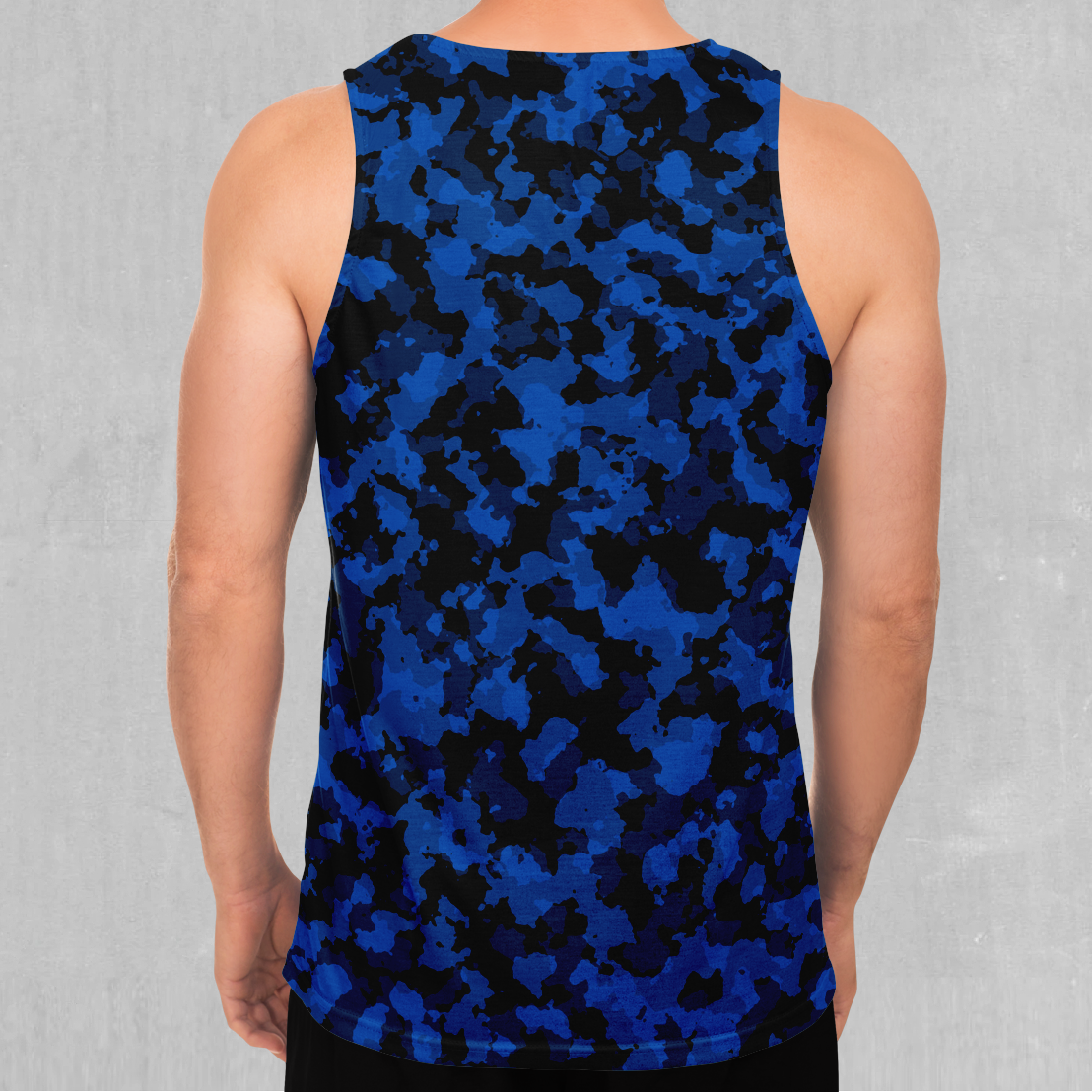 Oceania Blue Camo Men's Tank Top