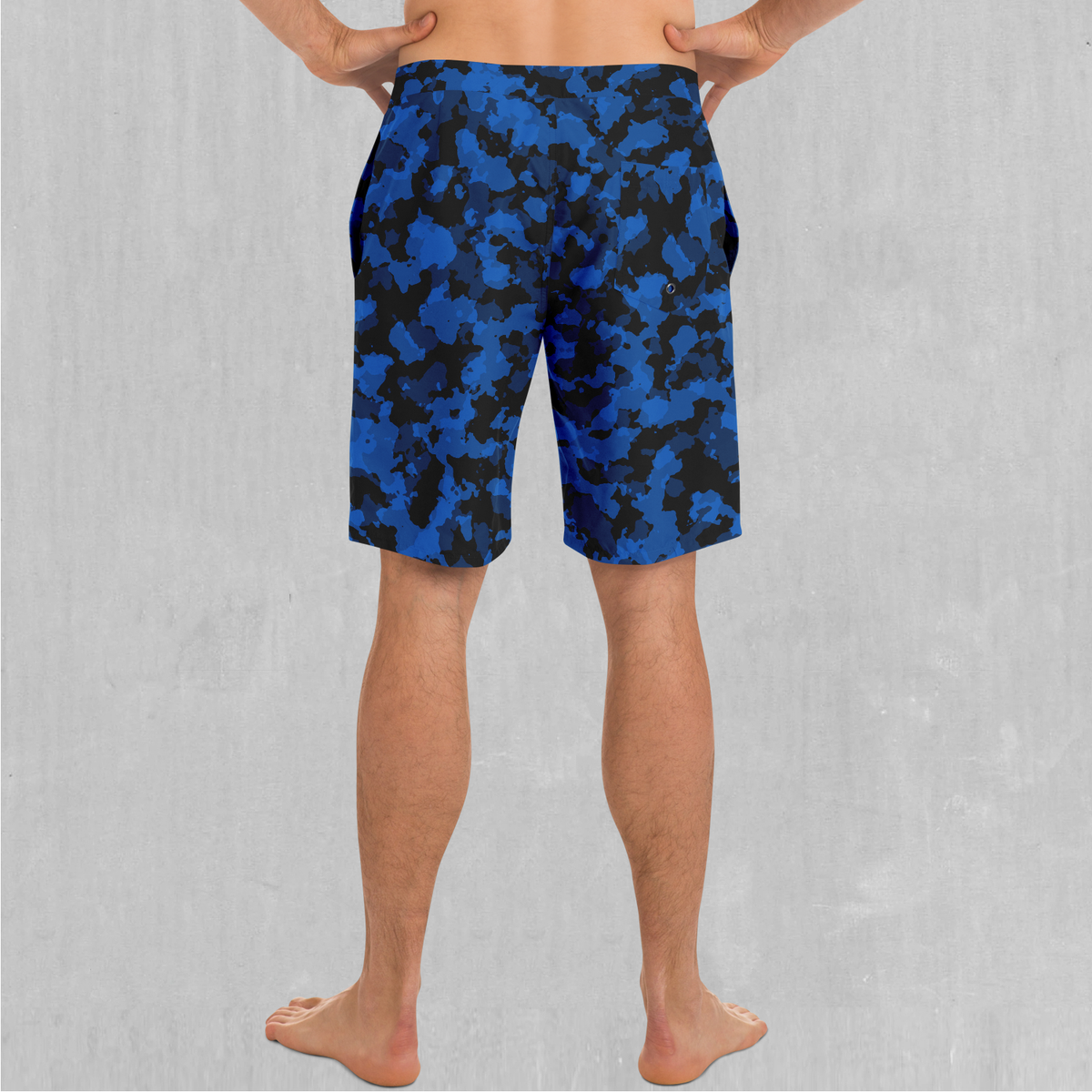 Oceania Blue Camo Board Shorts