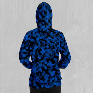 Oceania Blue Camo Hoodie - Azimuth Clothing