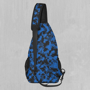 Oceania Blue Camo Sling Bag