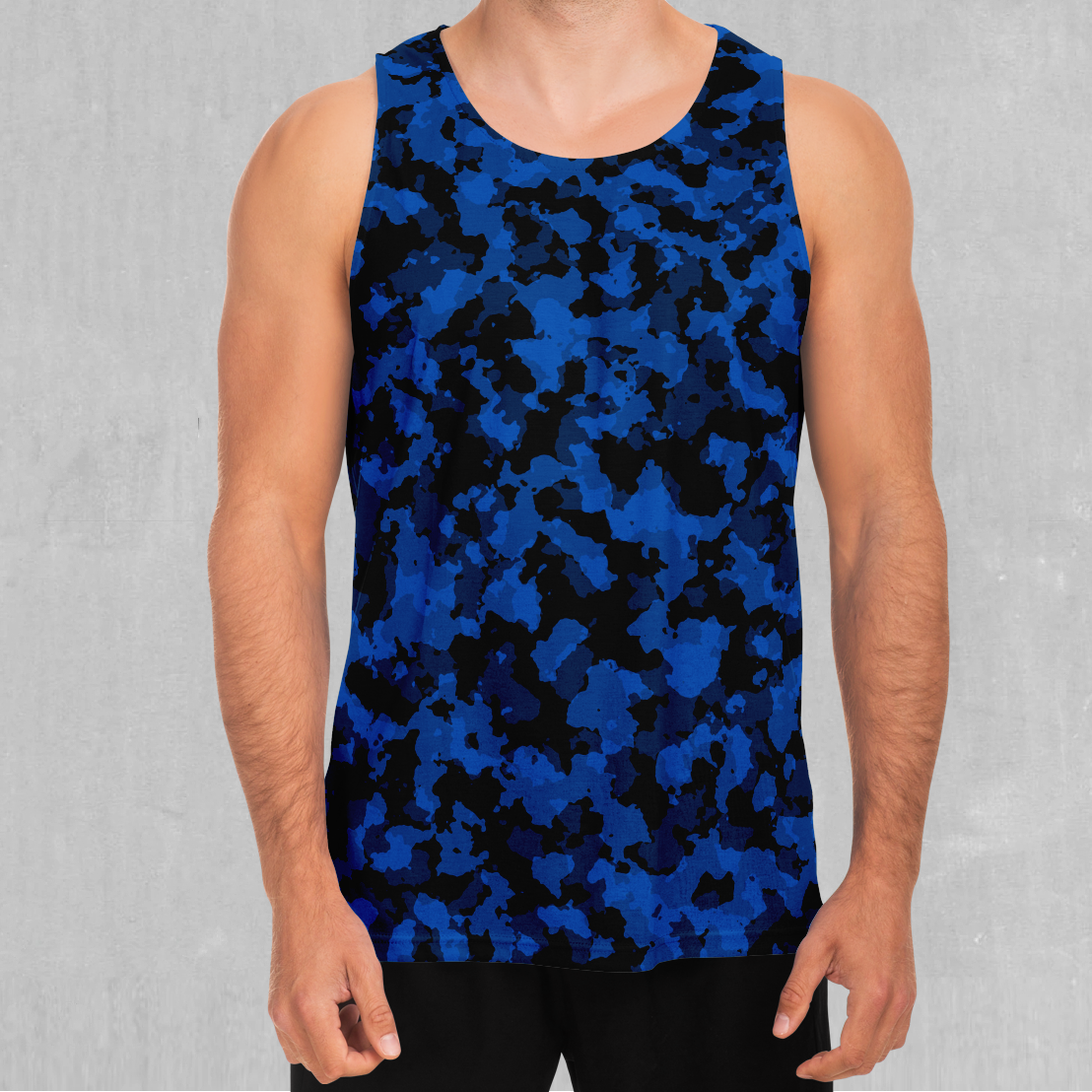 Oceania Blue Camo Men's Tank Top