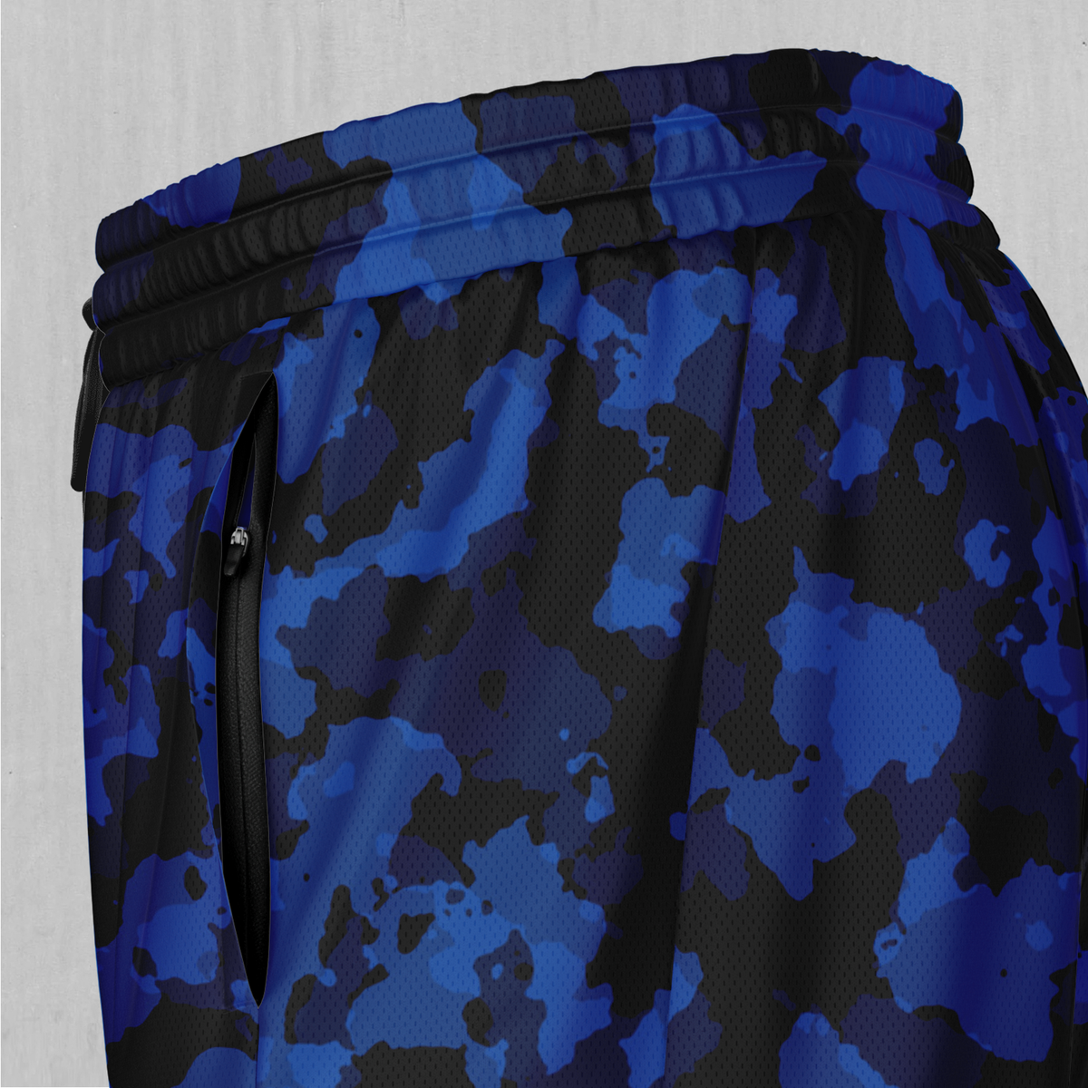 Oceania Blue Camo Men's 2 in 1 Shorts