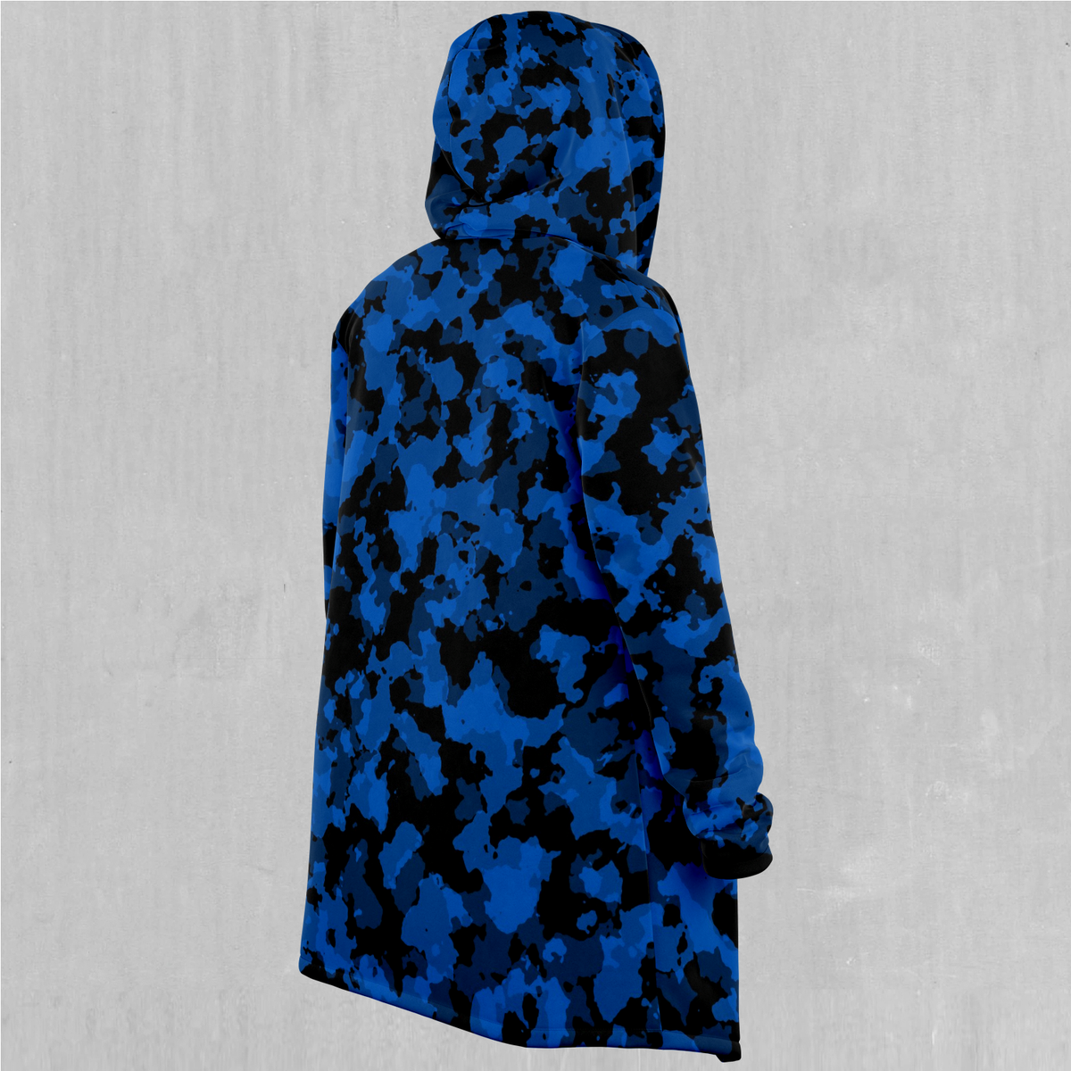 Oceania Blue Camo Cloak