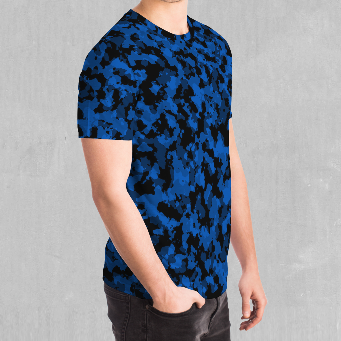 Oceania Blue Camo Tee