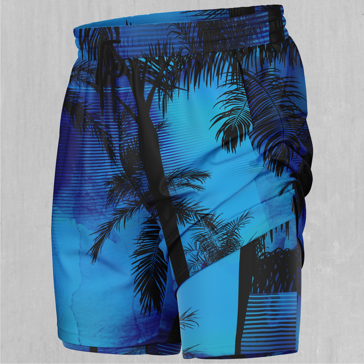 Oceania Coast Men's 2 in 1 Shorts