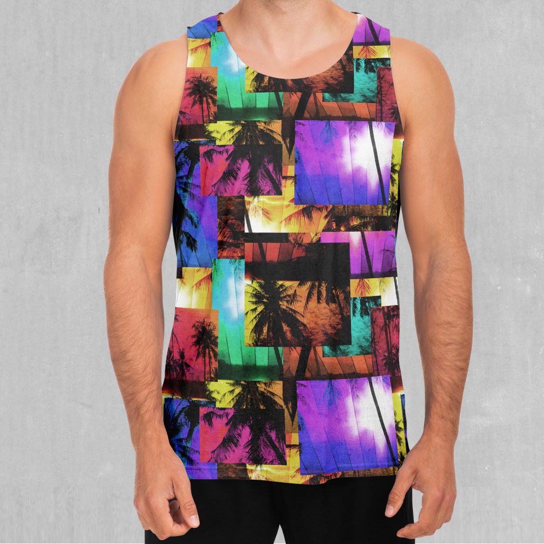 Paradise Collage Men's Tank Top