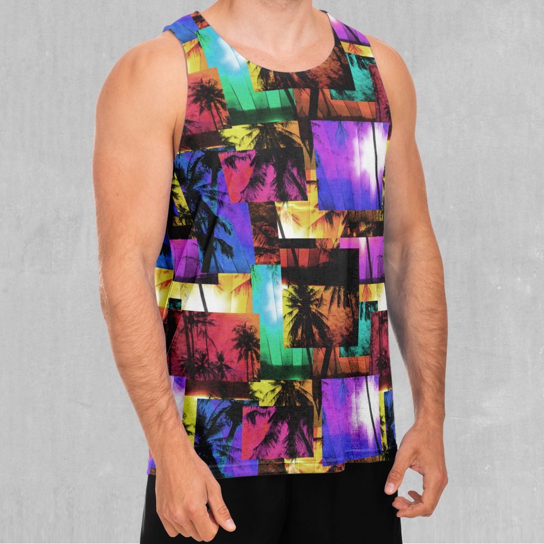 Paradise Collage Men's Tank Top