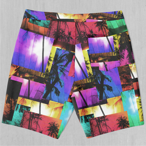 Paradise Collage Board Shorts
