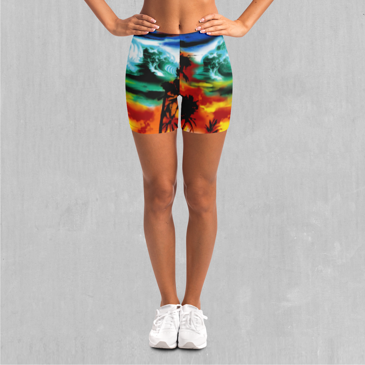 Paradise Dreams Yoga Shorts
