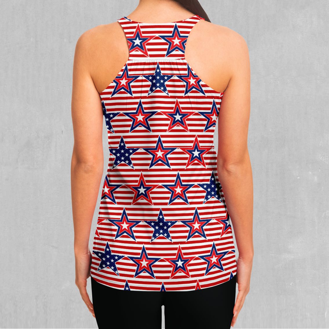 Patriotic Stars Women's Tank Top
